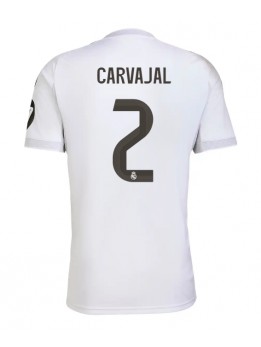 Billige Real Madrid Daniel Carvajal #2 Hjemmedrakt 2025-26 Kortermet